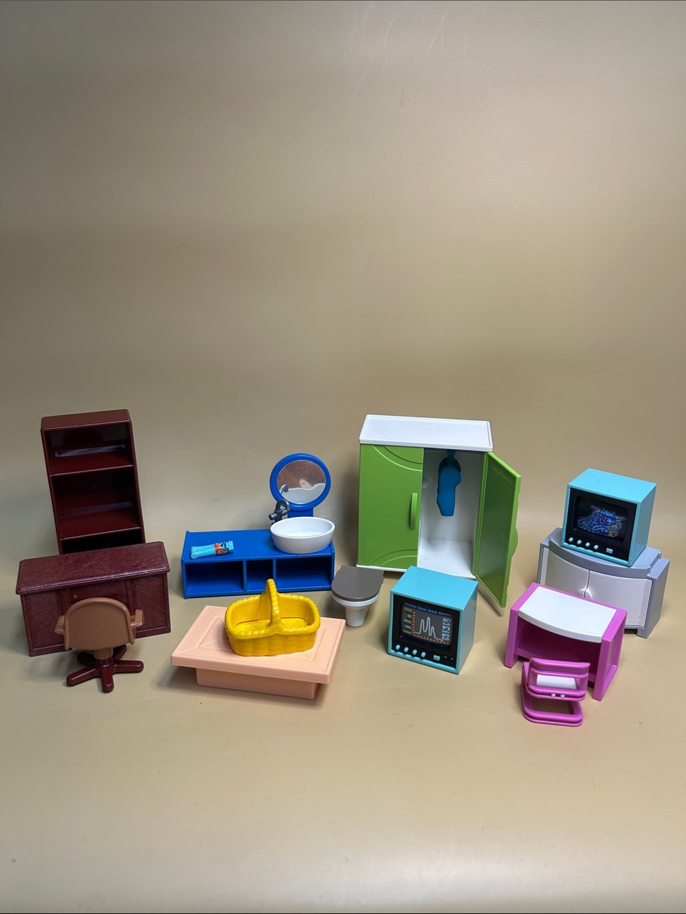 Playmobil Assorted Dollhouse Furniture Set of  15 pcs